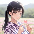 矢絣袴の少女 2枚目