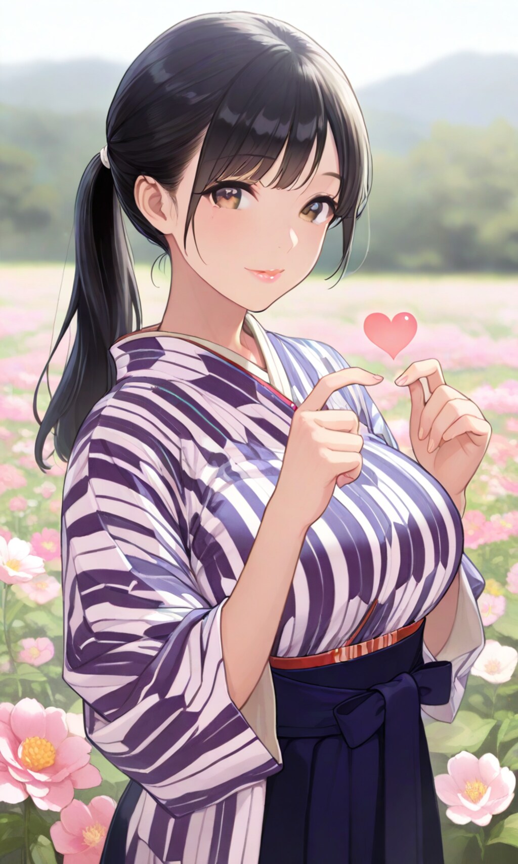 矢絣袴の少女