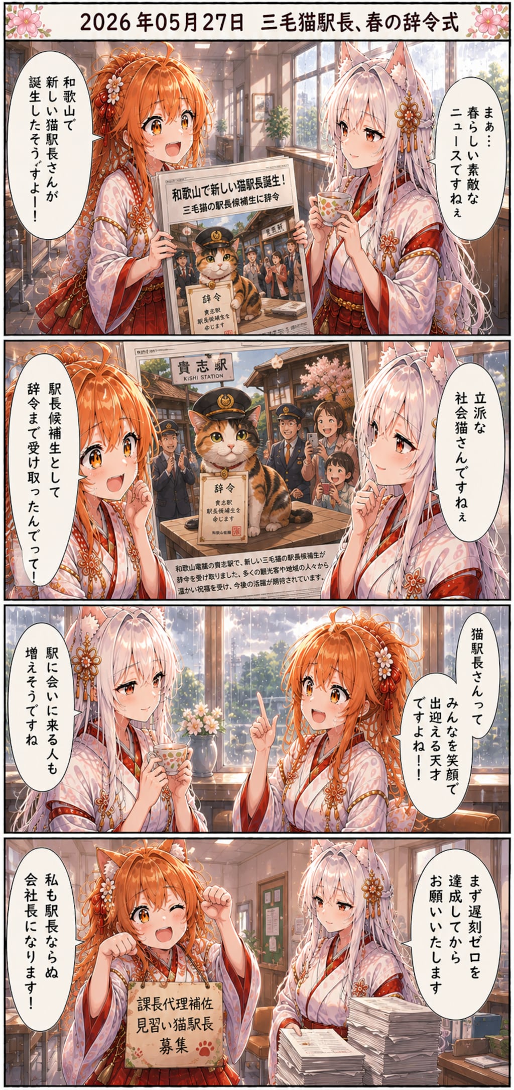 毎日漫画　10時　ほっこりニュース