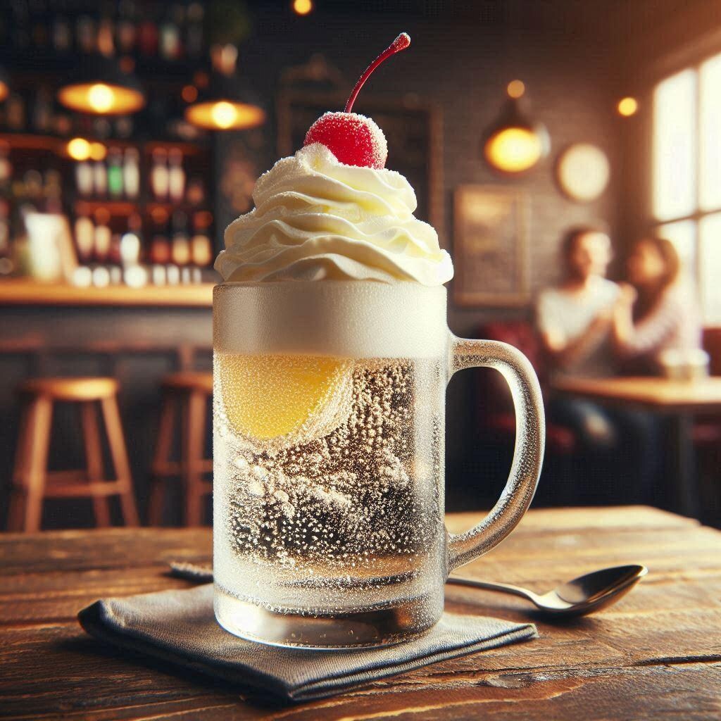 ジョッキクリームソーダ