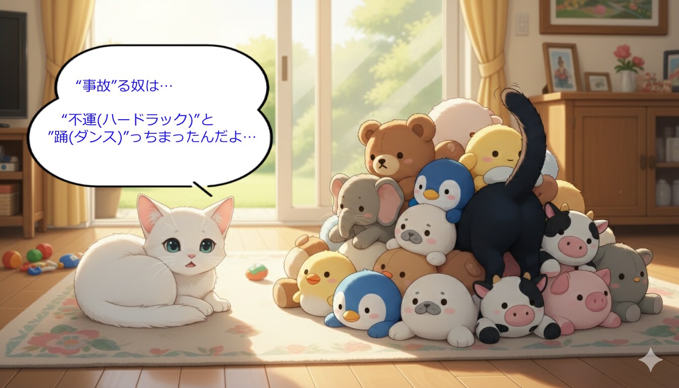 不運(ハードラック)と踊(ダンス)っちまったんだよ…