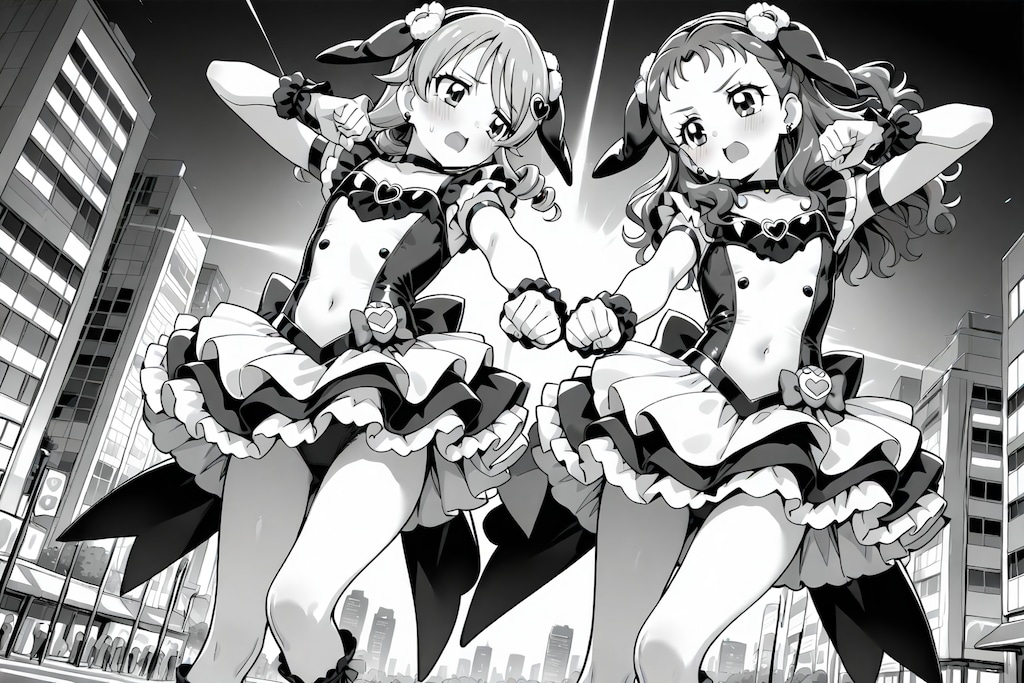 プ、プリキュア参上！？