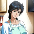 シティーハンター　槇村香　料理姿！♥️ 3枚目