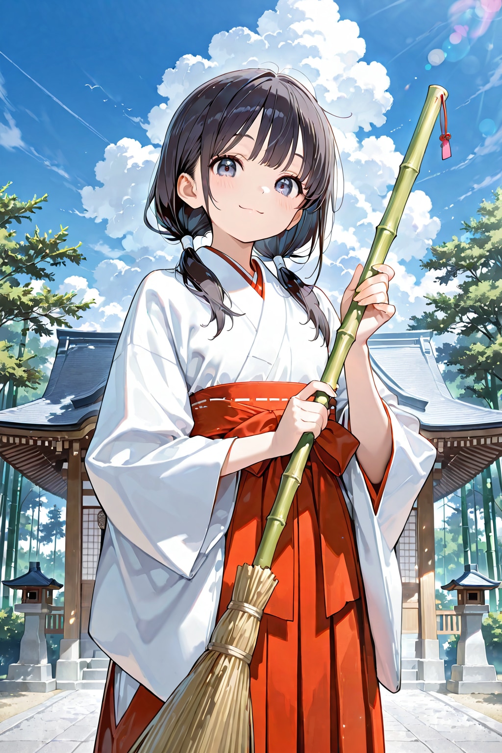 巫女(ECHIDNA)(56) | の人気AIイラスト・グラビア