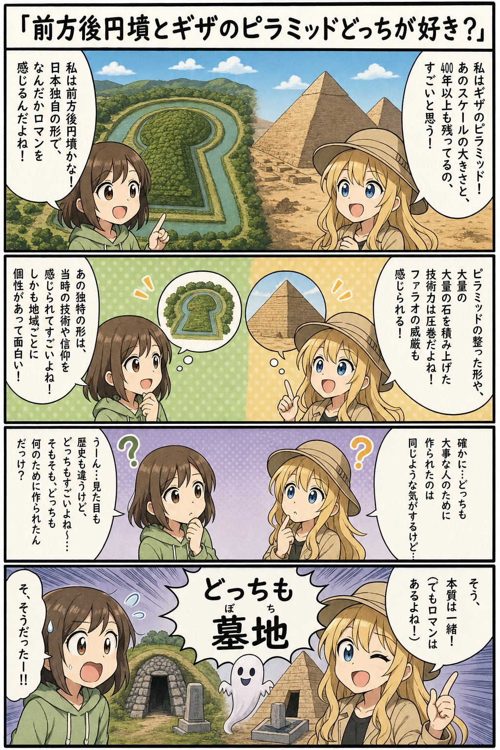 どっちも墓地