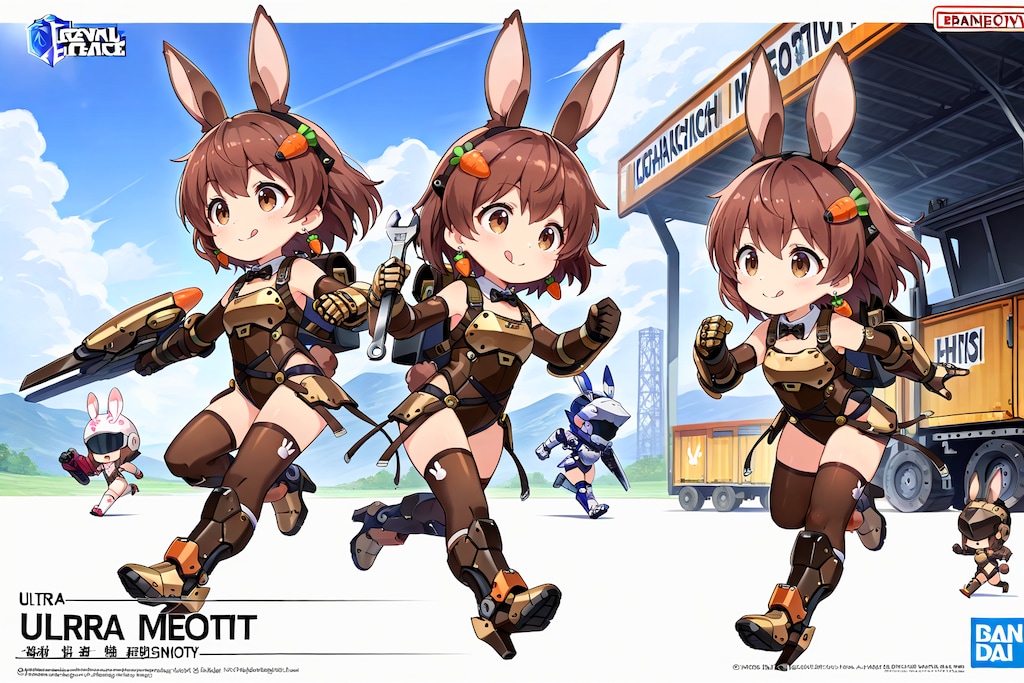 スーパーケモミミロボット大戦・茶バニー編