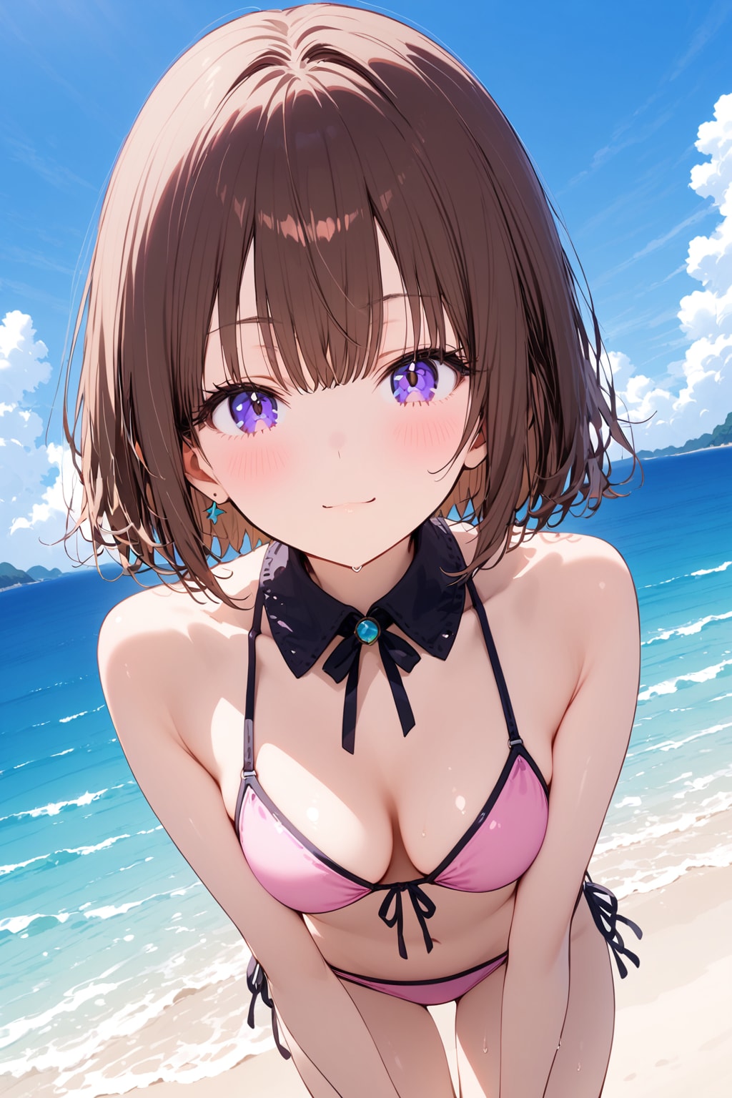 ボブ姉の海水浴