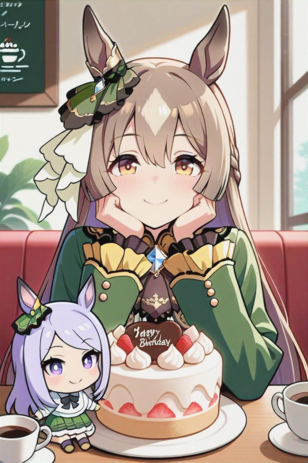 お誕生日のサトノダイヤモンド🎂