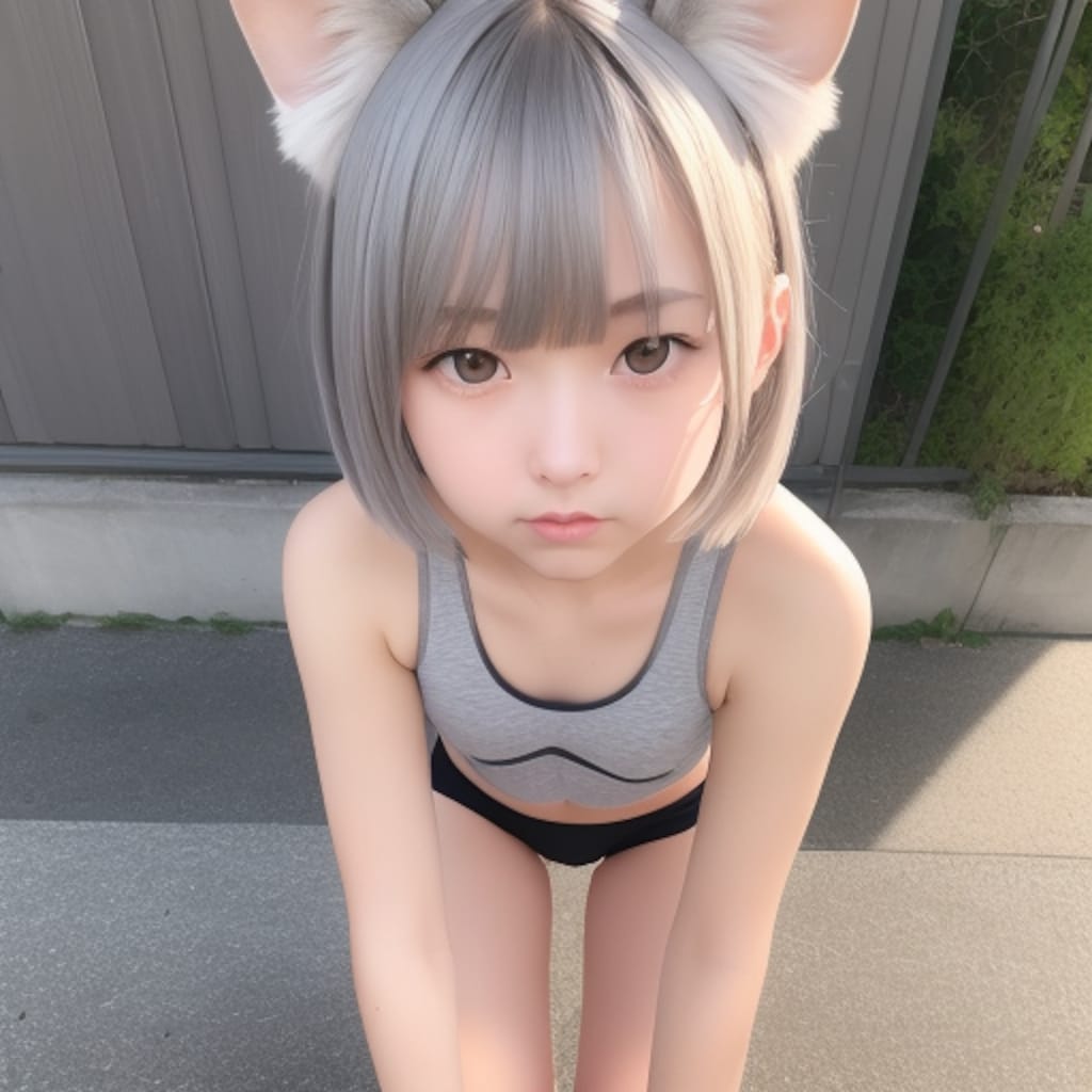Gray cat