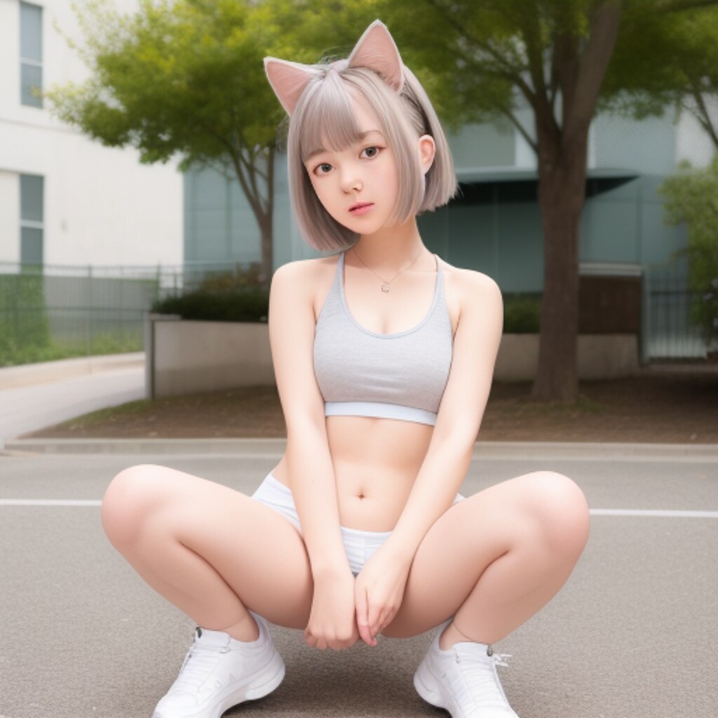 Gray cat