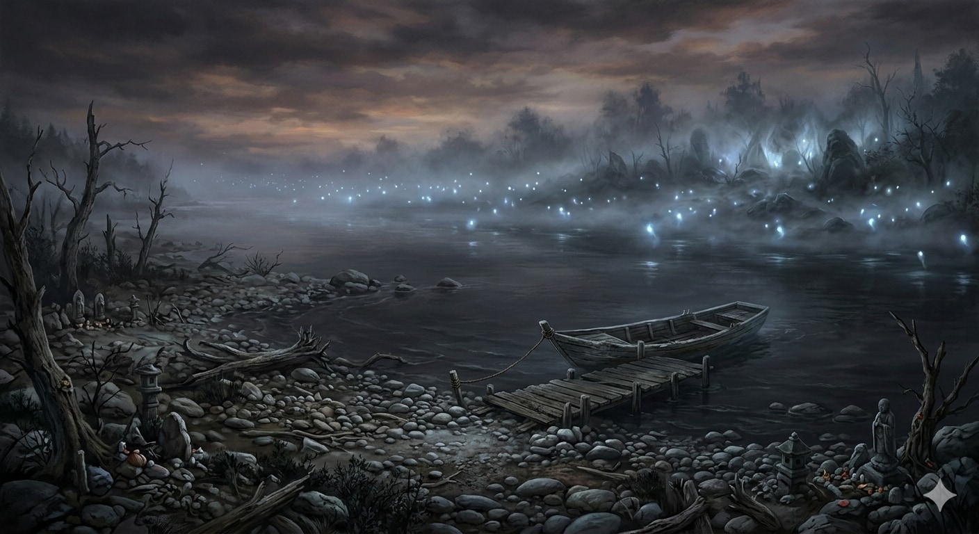 三途の川 | の人気AIイラスト・グラビア