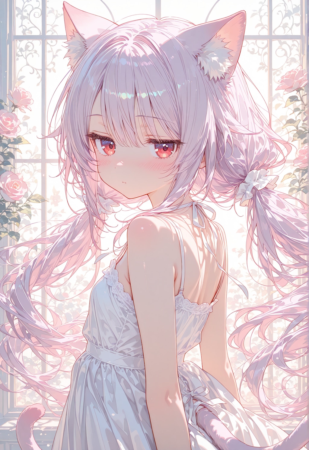 ワンピース姿のジト目ちゃん