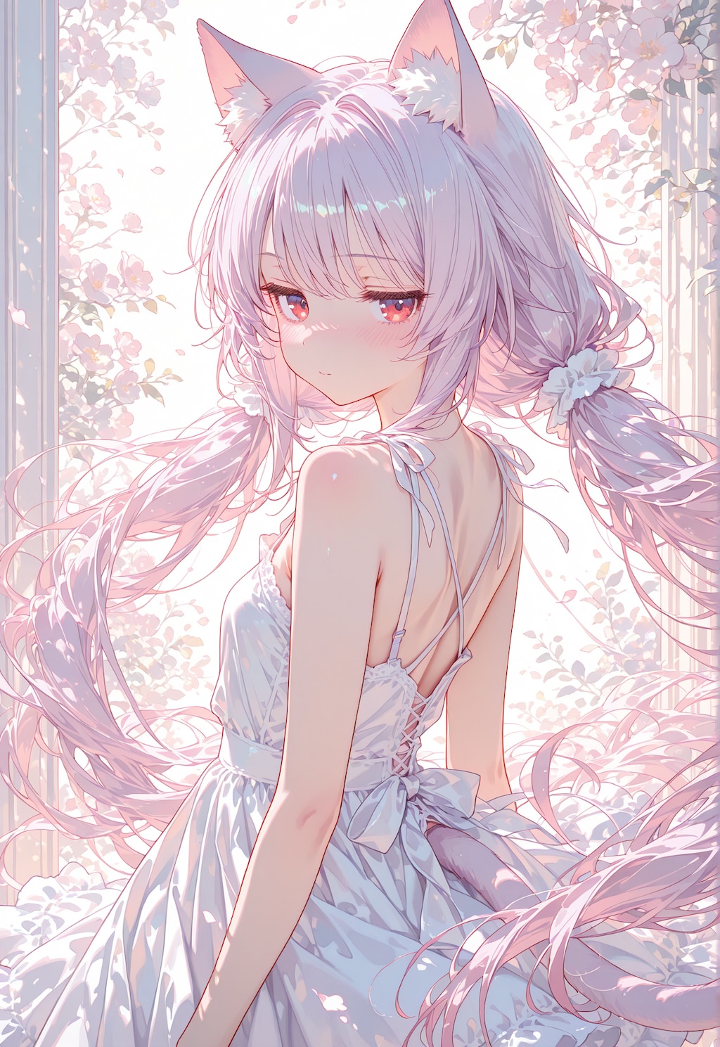 ワンピース姿のジト目ちゃん