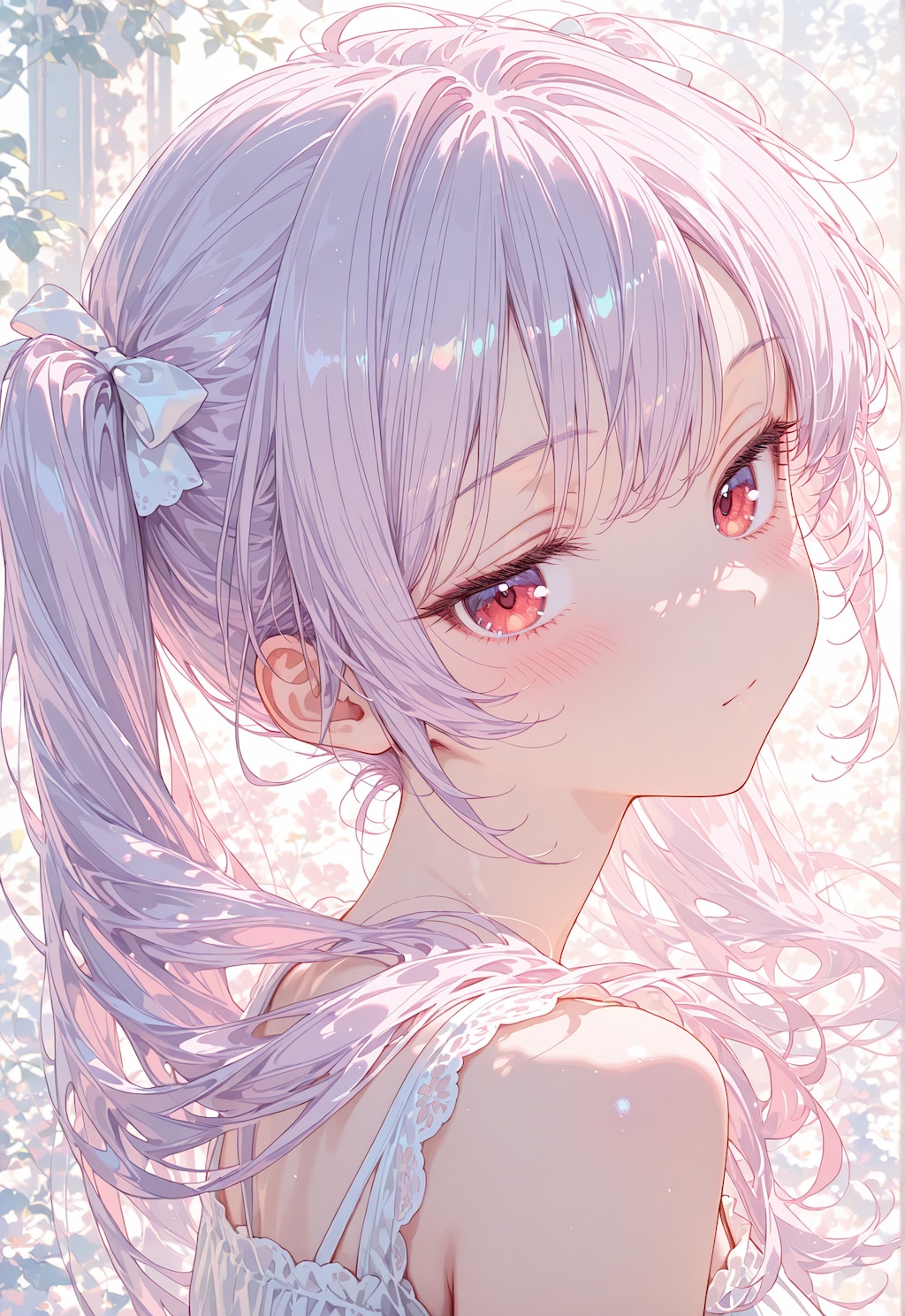 ワンピース姿のジト目ちゃん