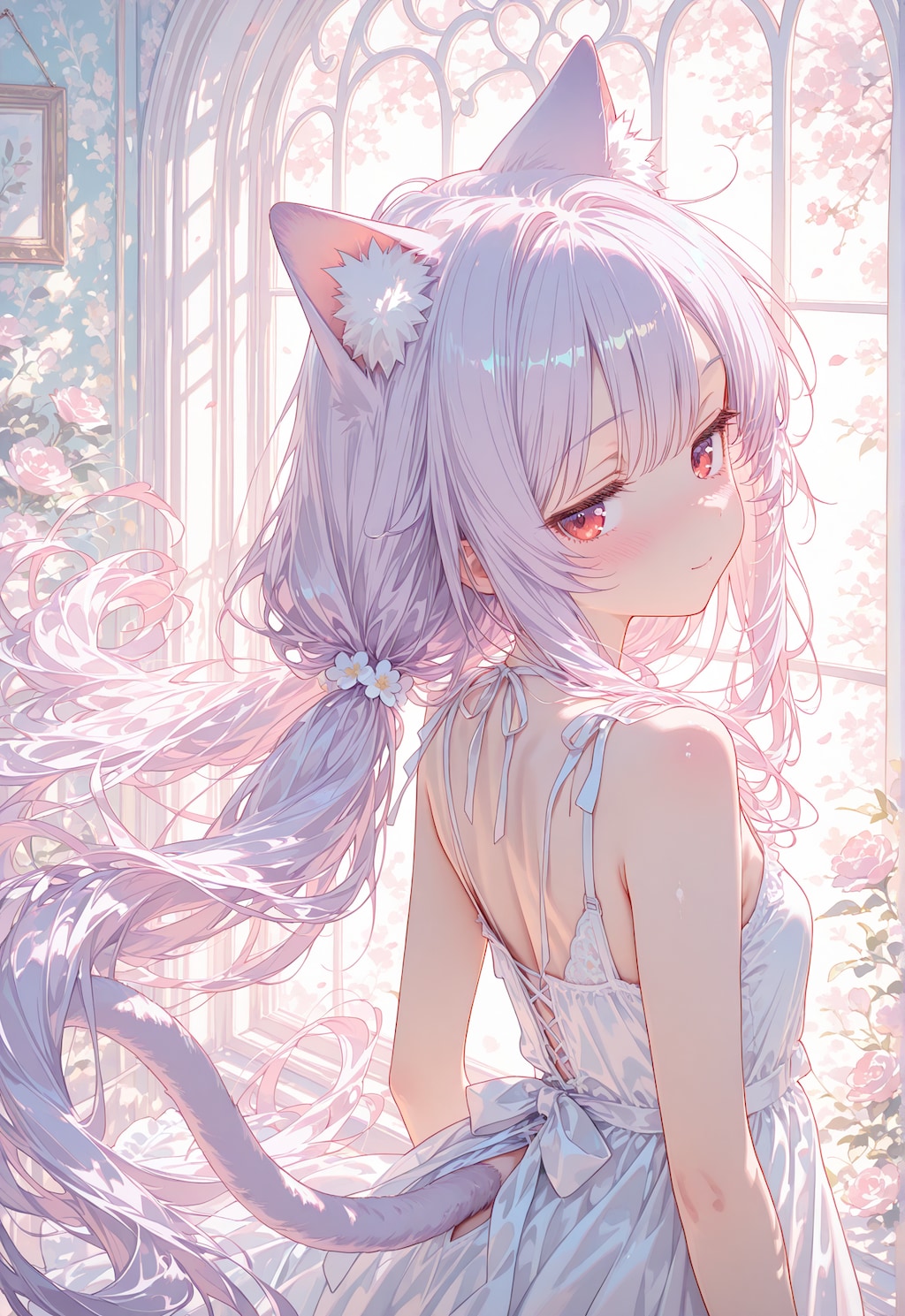 ワンピース姿のジト目ちゃん