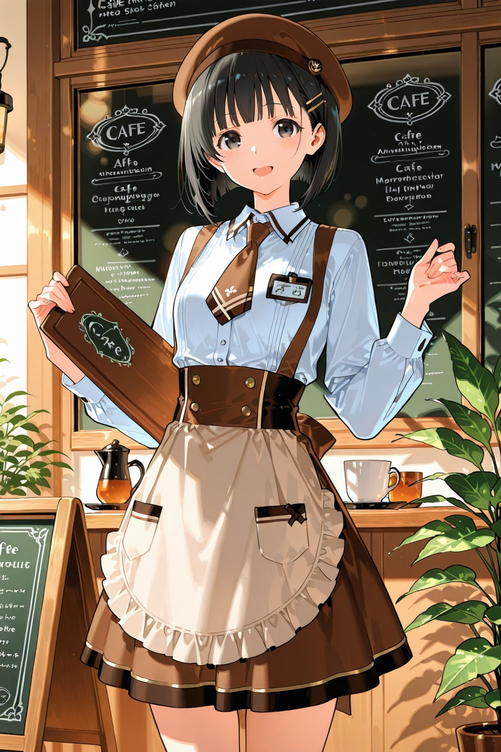 妹ちゃん✨カフェへようこそ‼️🥰☕️✨２３４ | の人気AIイラスト・グラビア