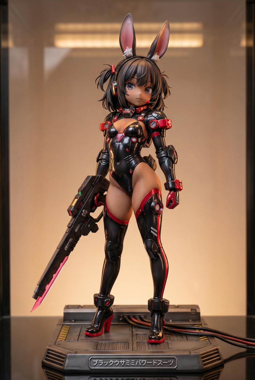 黒眼、黒髪、黒ケモミミ！