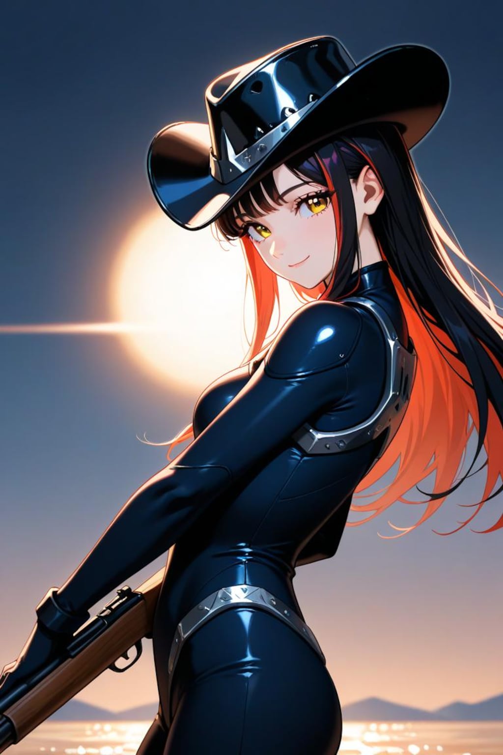 METALLIC COWGIRL