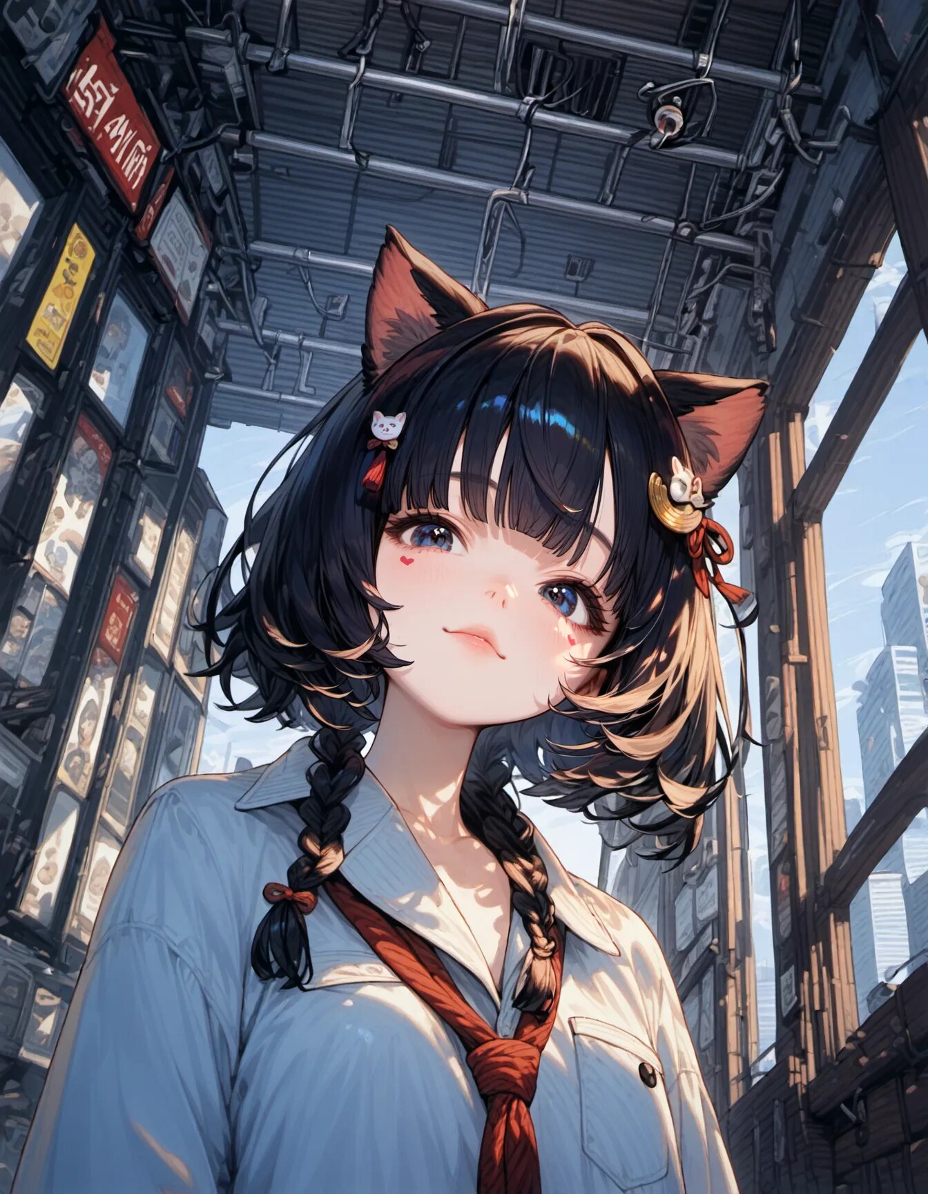 Cat-Eared Morning