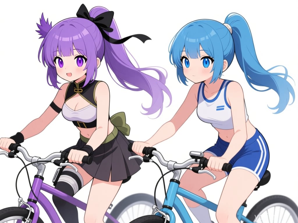 千代ちゃんと 青ぽにちゃん