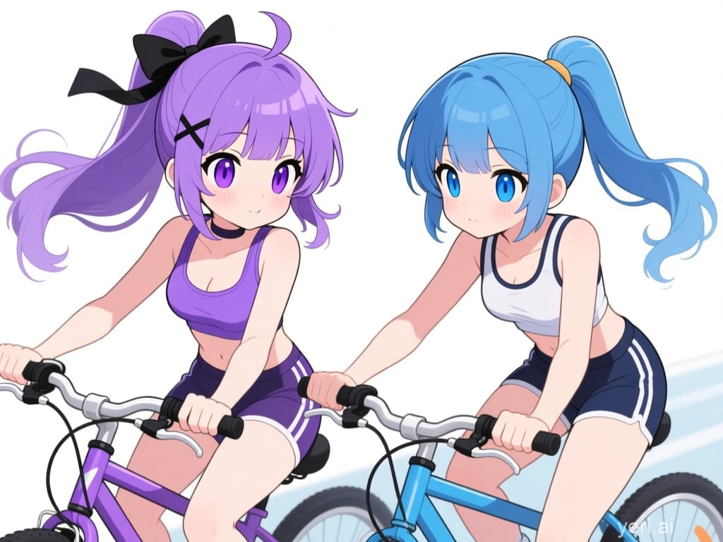 千代ちゃんと 青ぽにちゃん