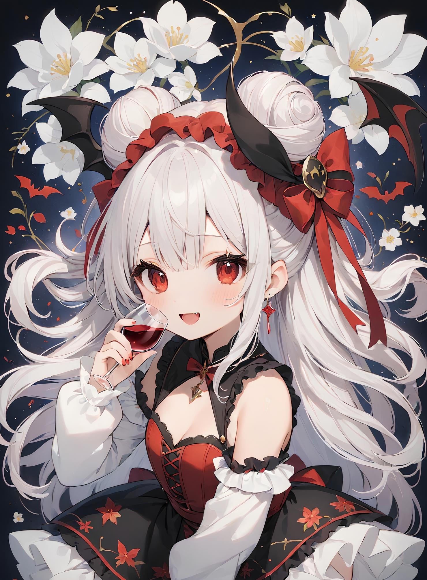 吸血鬼じゃない 吸血姫だよっ | の人気AIイラスト・グラビア