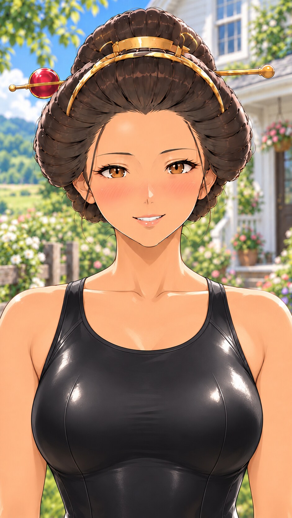 スクール水着　笑顔 | の人気AIイラスト・グラビア