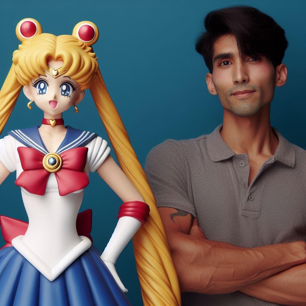 でかいセーラームーンフィギュア