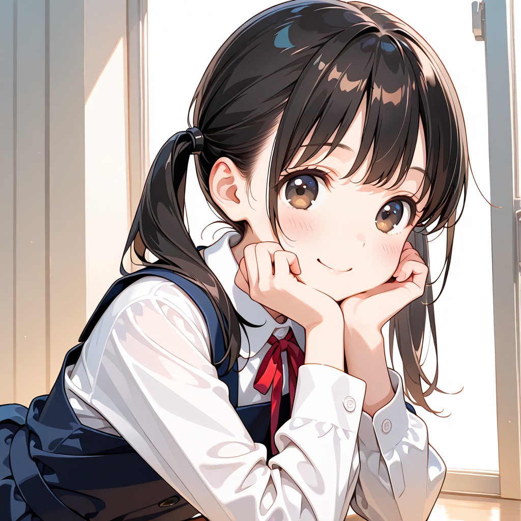 ほおづえ | の人気AIイラスト・グラビア