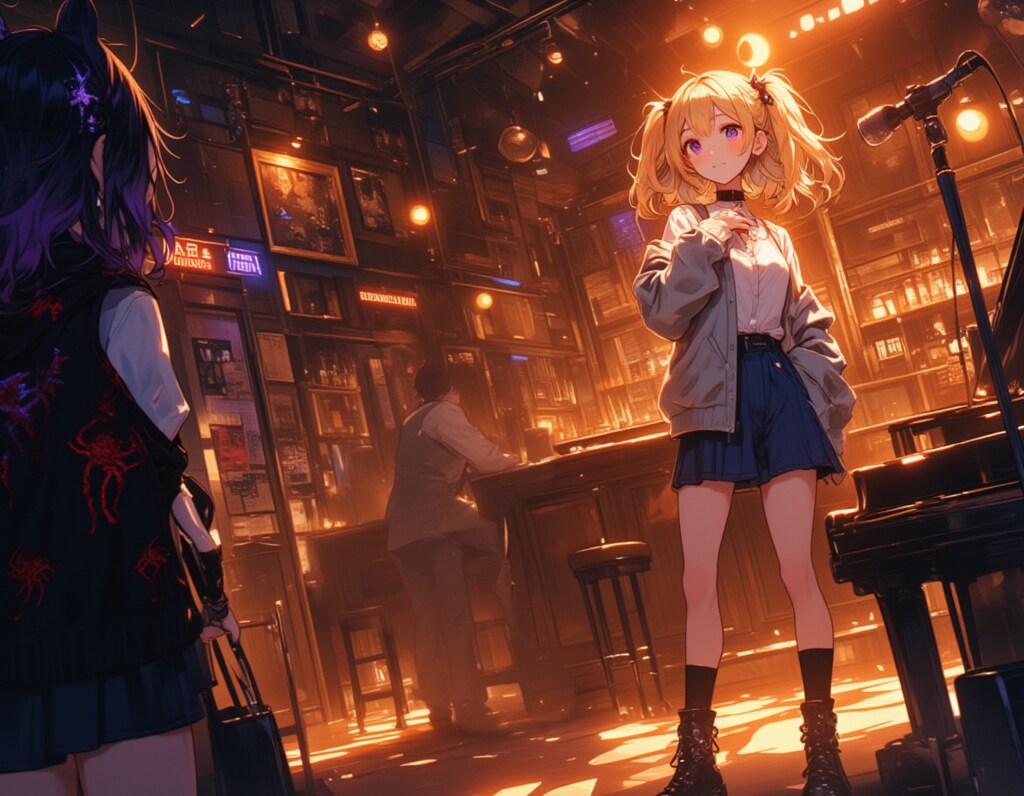 【樹海のかみさま】闇の中の光：月光の歌姫