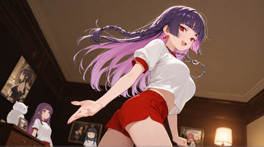 姫まろぱっつん娘