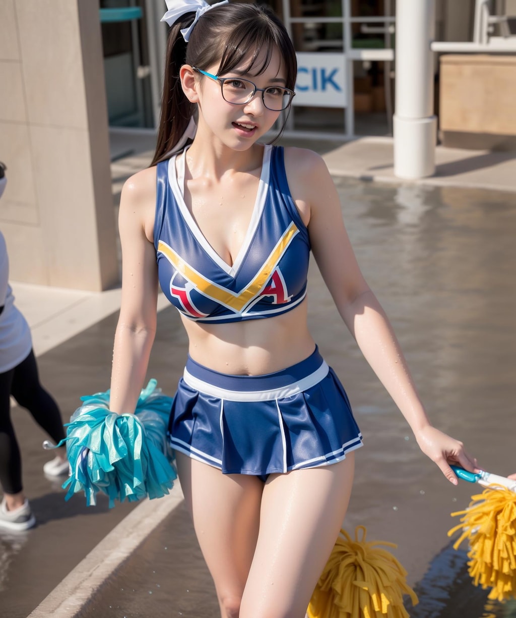 美鳳女子校体育祭４（メガネ多め）