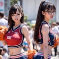 美鳳女子校体育祭４（メガネ多め） 8枚目