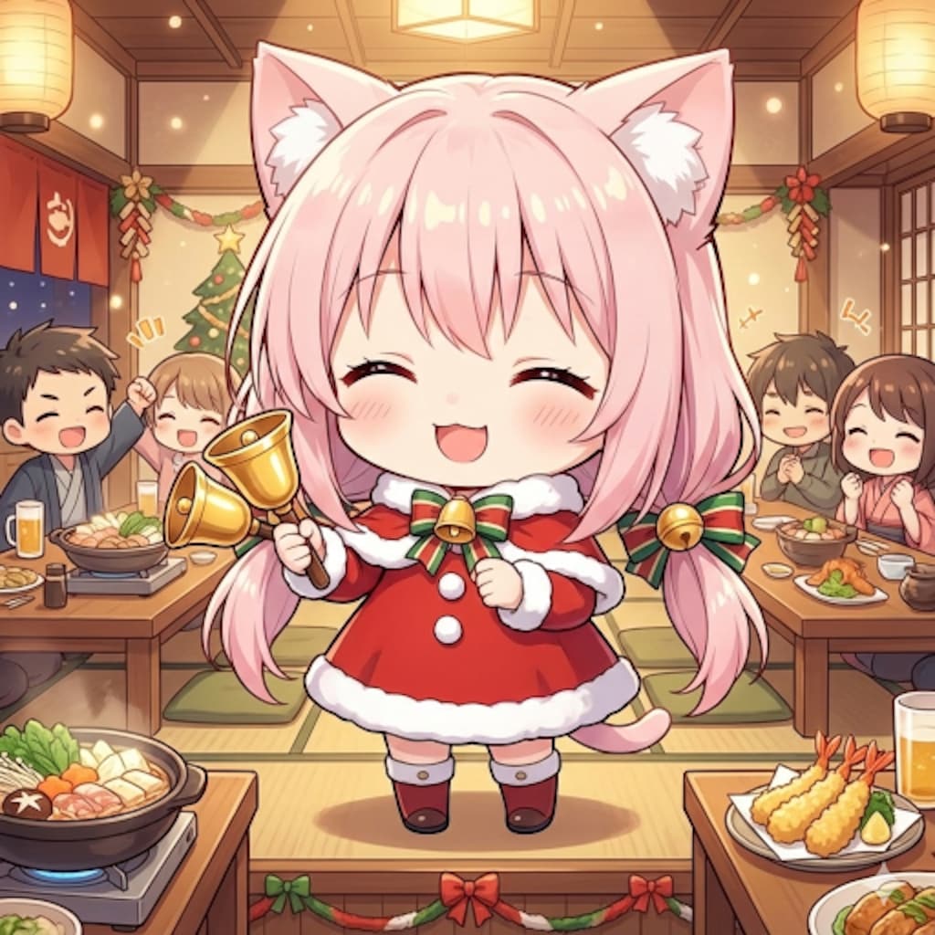 忘年会(クリスマス風)