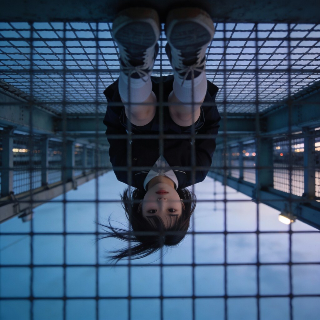 Urban Acrobatics at Night