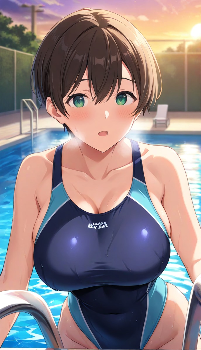 水着の翼ちゃん