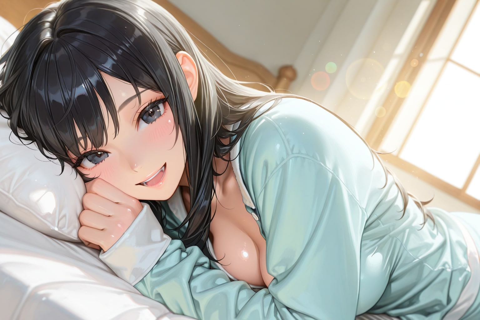 「おはよっ♪」