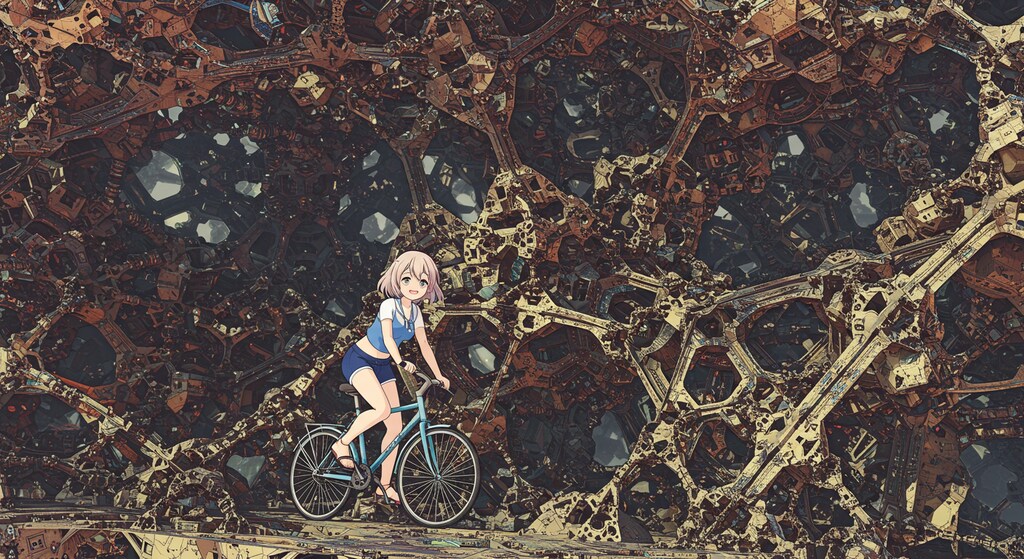 デジタル都市 サイクリング