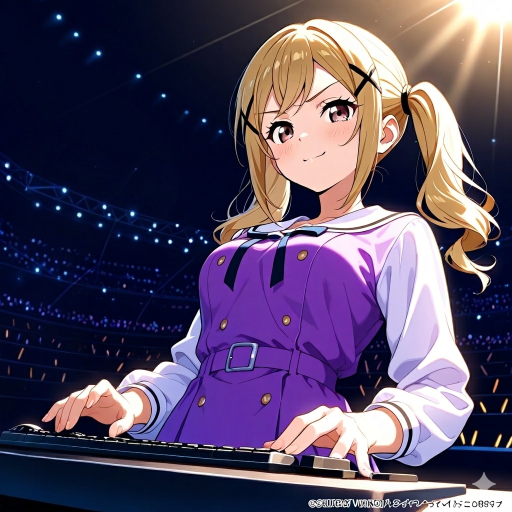 「ちょ、急に抱きつくなぁ〜！！」