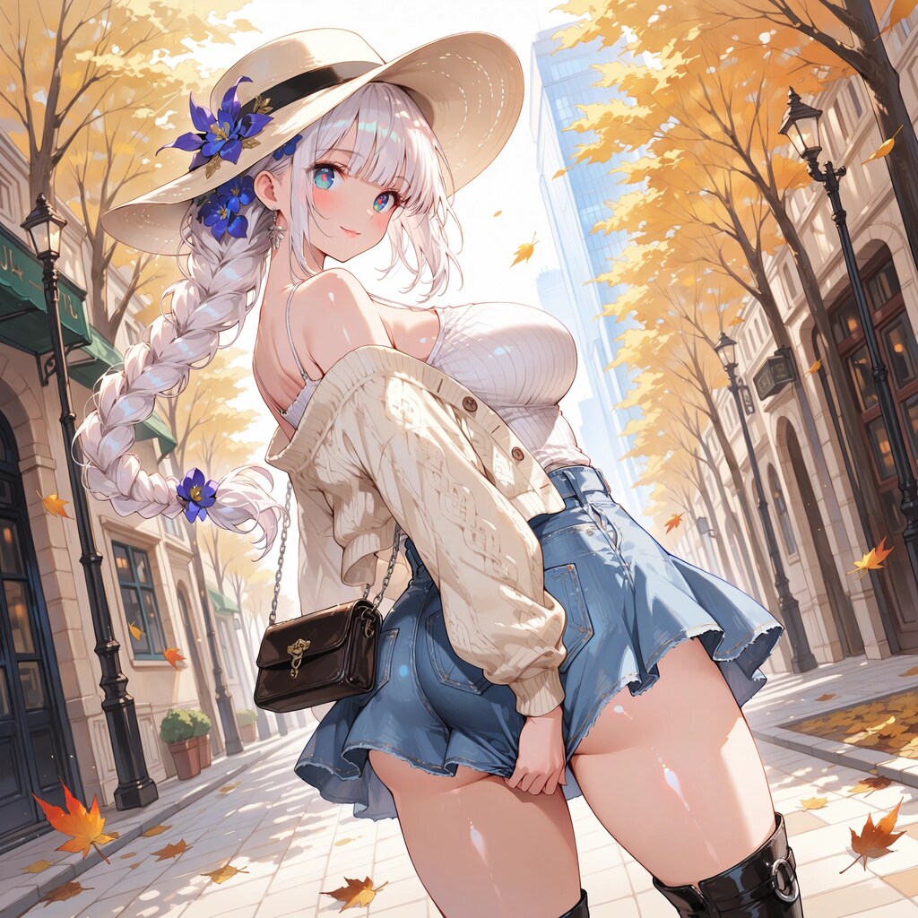 似合うかな？　お試し秋コーデ３