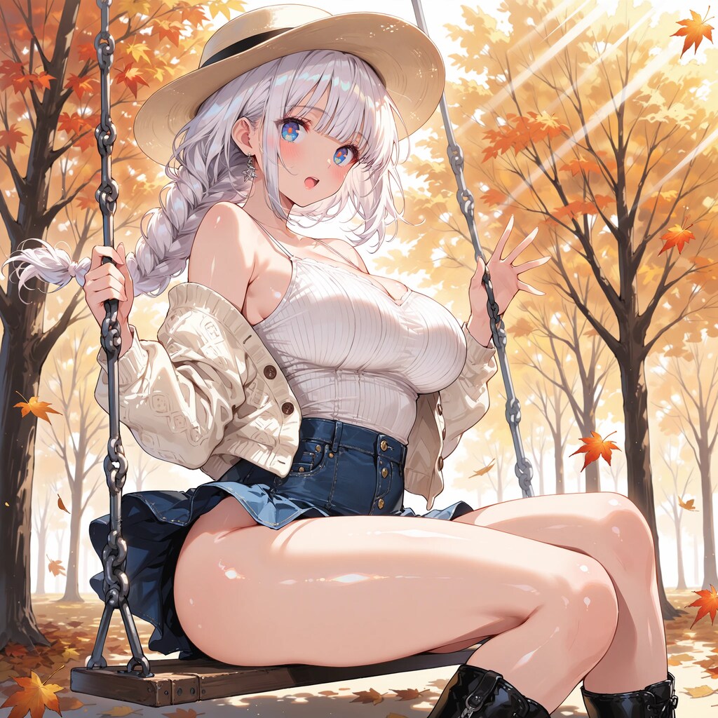 似合うかな？　お試し秋コーデ３