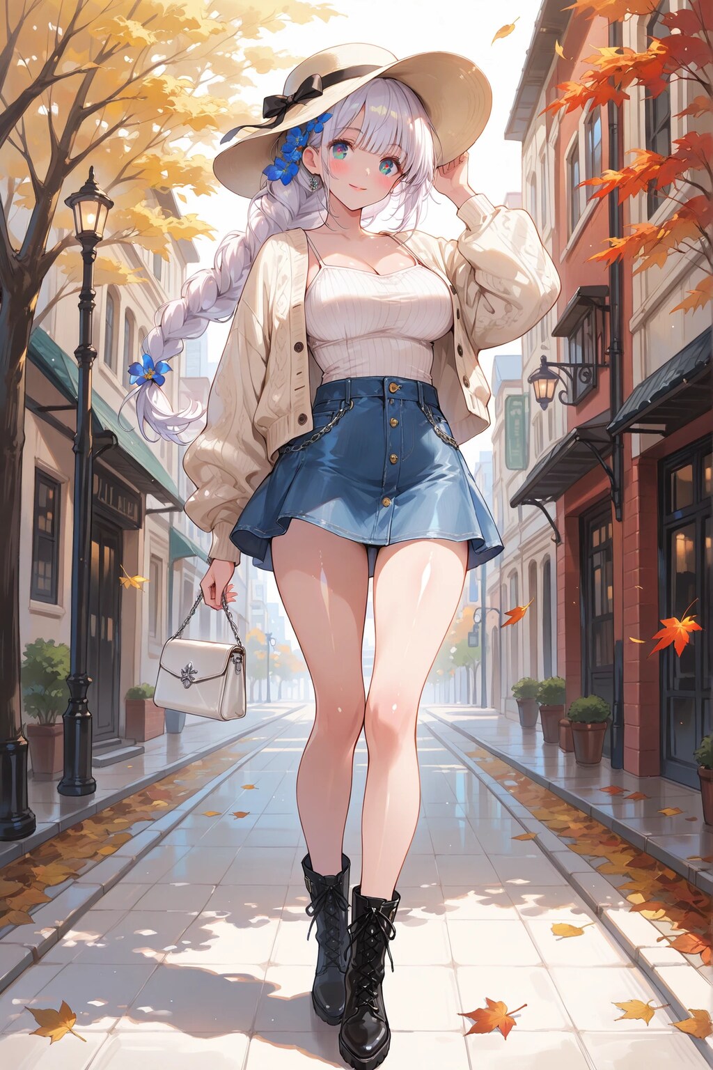 似合うかな？　お試し秋コーデ３