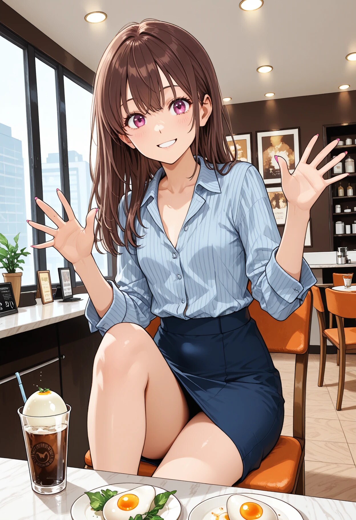 オフィスの先輩