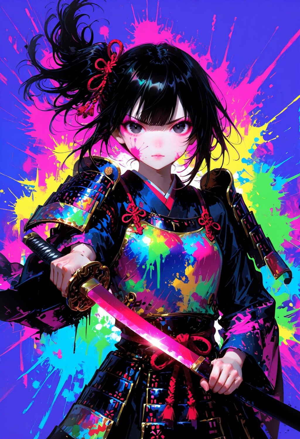 カラフルサムライガール