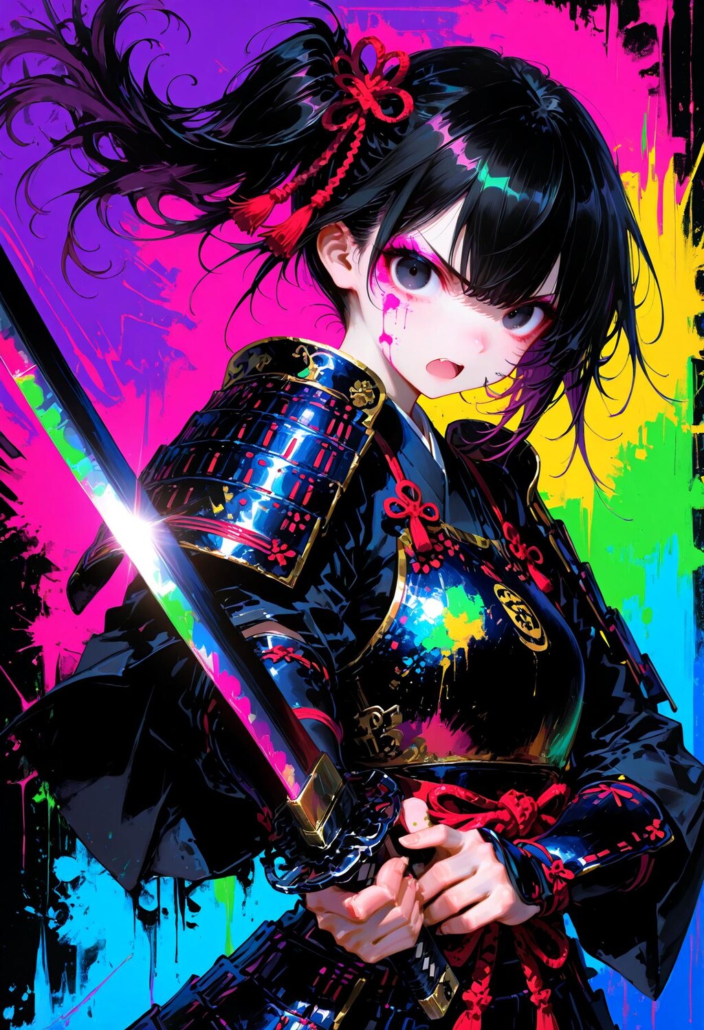 カラフルサムライガール