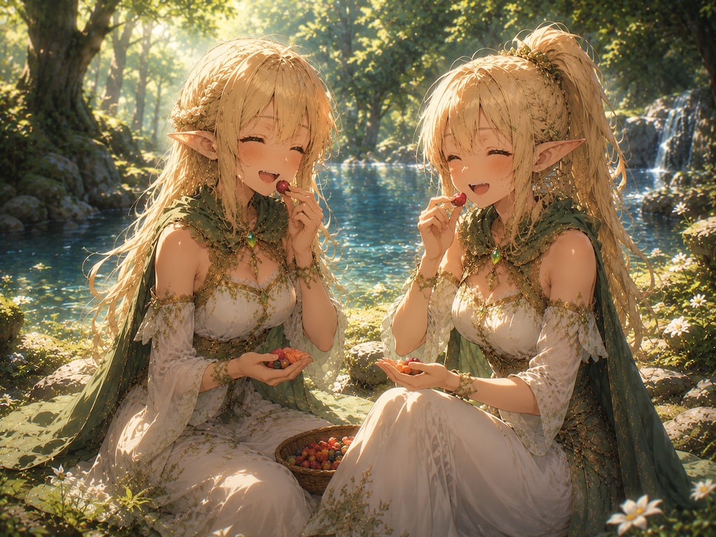 たべっこエルフさん 62