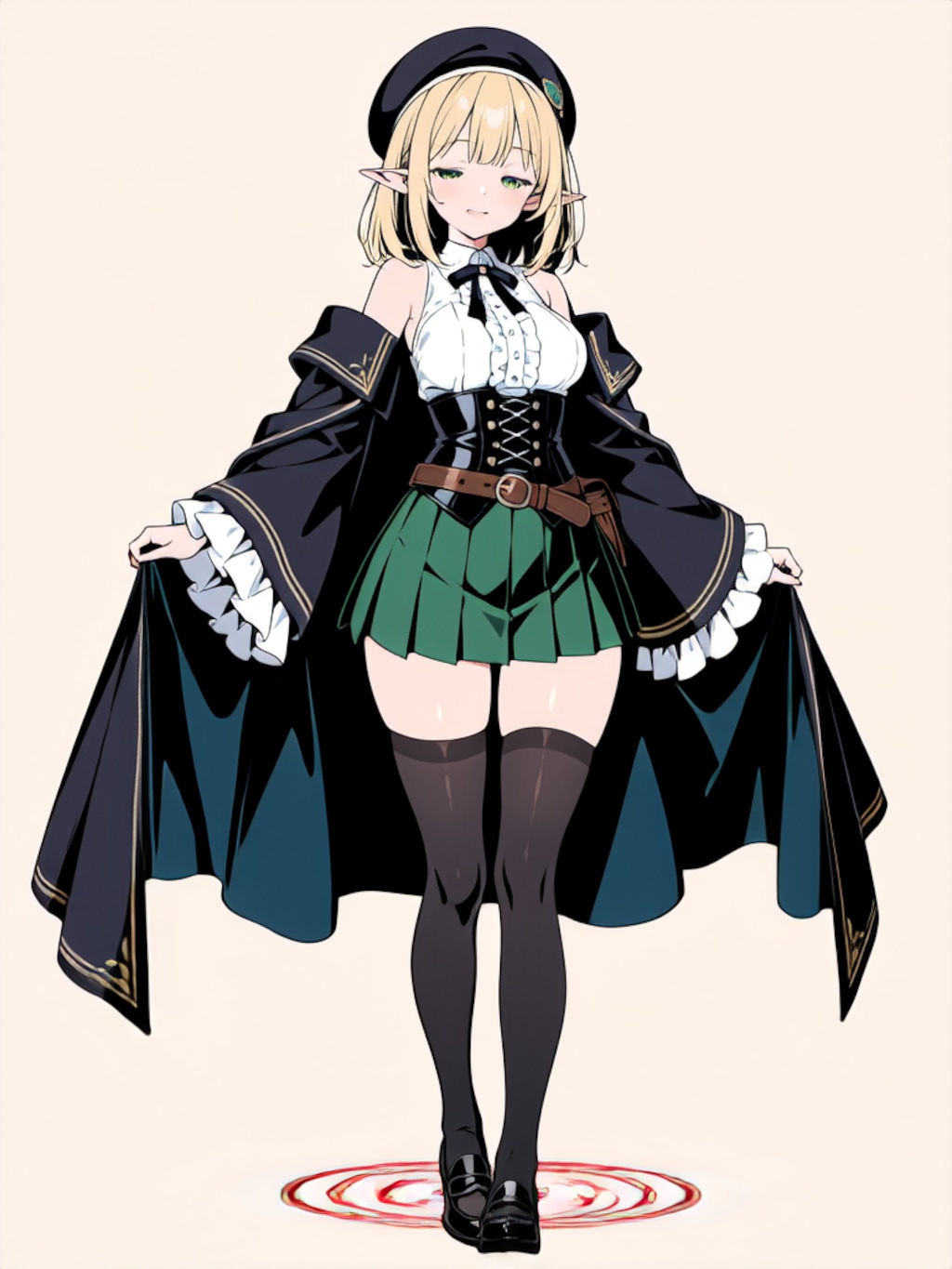 変身！魔法少女 エルフちゃん【パラパライラスト】