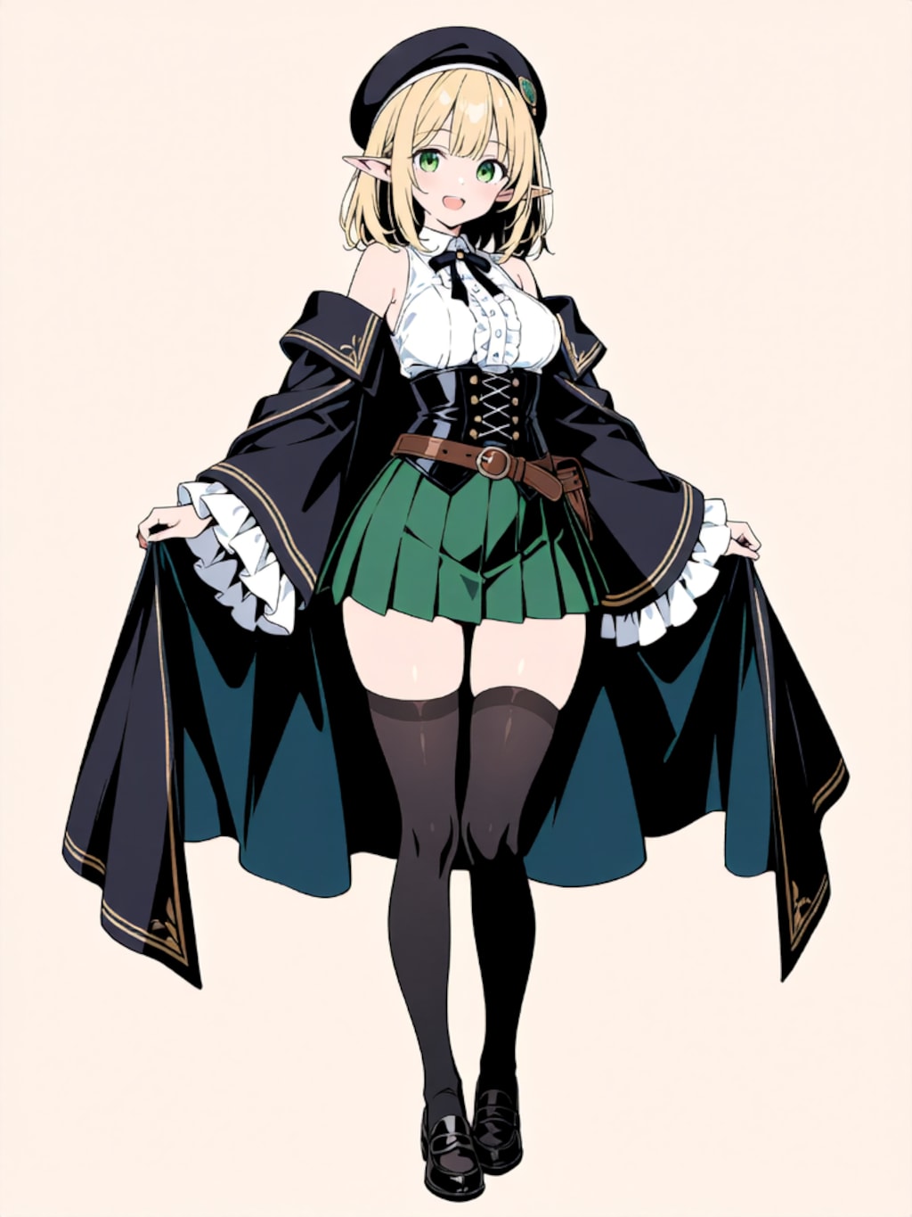 変身！魔法少女 エルフちゃん【パラパライラスト】