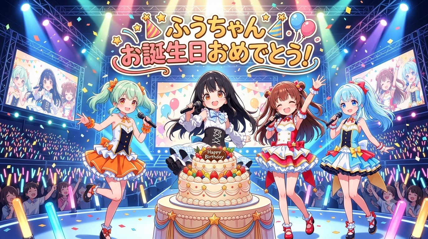 ふうちゃんお誕生日おめでとう！！