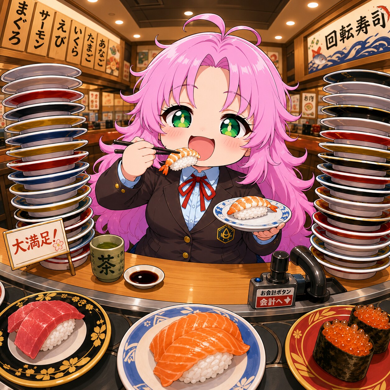 お寿司！ | の人気AIイラスト・グラビア